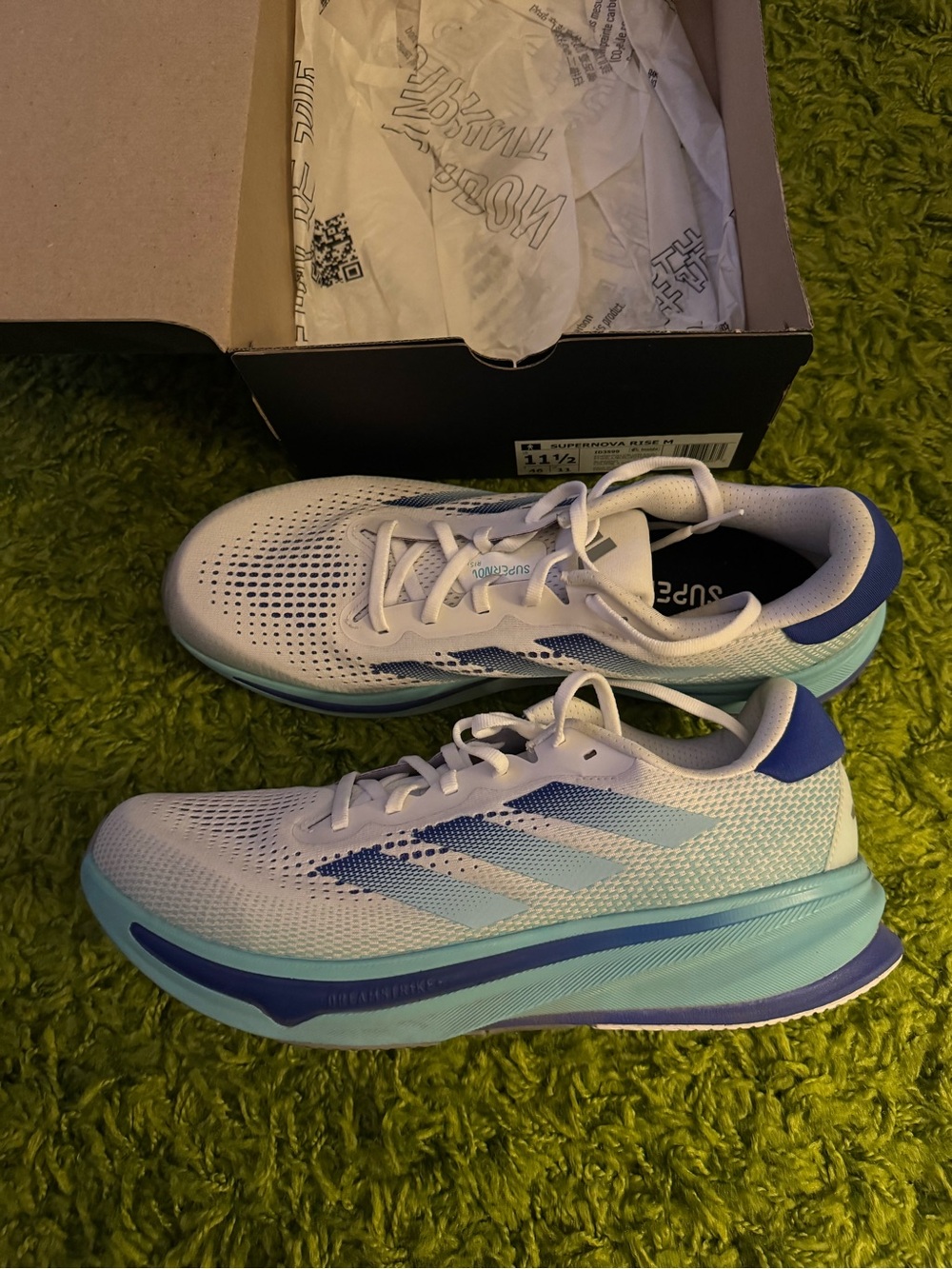 Adidas Supernova Rise Men’s Running/ Walking Shoes US 11.5